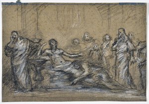 Studie einer antiken Szene von Stanislas Torrents y de Amat