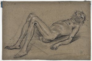 Studie eines bärtigen Mannes von Stanislas Torrents y de Amat