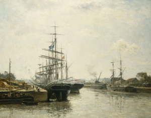 Das Becken von Caen, 1887 von Stanislas Victor Edouard Lepine