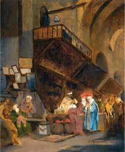 Basar in Konstantinopel von Stanislaw Chlebowsky