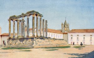 Tempel der Diana, Evora