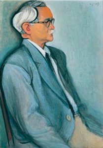 Porträt von Abe Yoshishige von Sōtarō Yasui