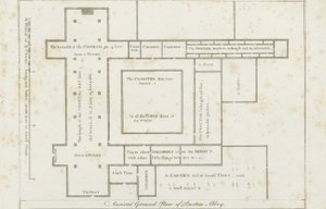 Burton-upon-Trent Abbey (Stich) von Stebbing Shaw