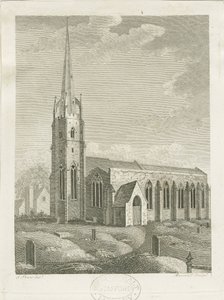 Clifton Campville Kirche (Stich)