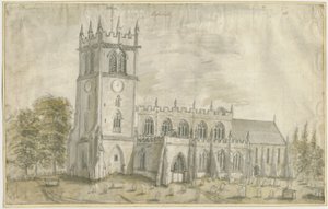 Eccleshall Kirche