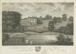 Freeford Hall: Gravur, undatiert [1797]