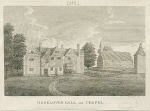 Haselour Kapelle: Gravur