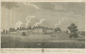 Penn Hall: Gravur, nd [spätes 18. Jh.]
