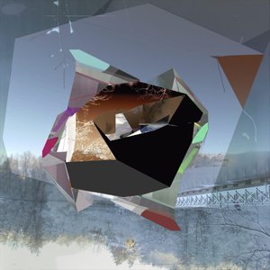 Abstrakte Wintervision