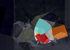 Bunte geometrische Formen