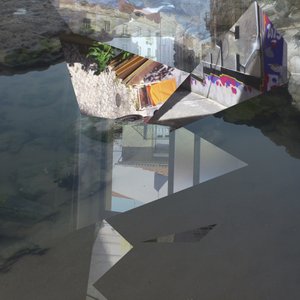 Zerbrochene urbane Reflexionen