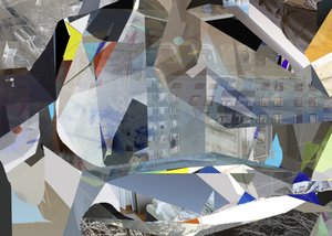 Fragmentierte urbane Geometrie von Stefan Fransson