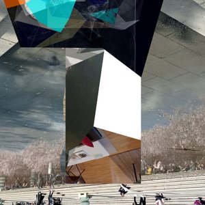 Geometrische Stadt Collage von Stefan Fransson