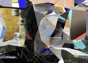 Moderne Geometrische Collage von Stefan Fransson