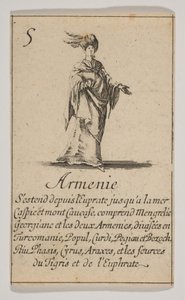 Armenien, 1644 von Stefano della Bella