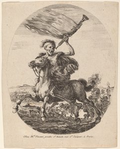 Tod zu Pferd von Stefano della Bella