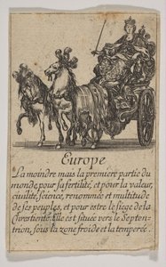 Europa, 1644 von Stefano della Bella