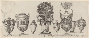 Fantastische Vasen, wahrscheinlich 1646