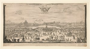 Le Pont Neuf, Paris von Stefano della Bella
