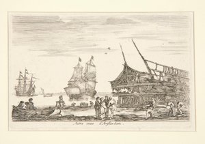Andere Ansicht von Amsterdam von Stefano della Bella