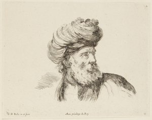 Studie (I principii del disegno, 23) von Stefano della Bella