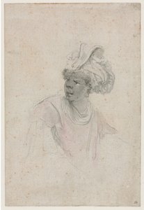Studie eines Mauren, nach links gewandt, ca. 1657