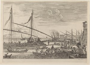 Die Befestigungen von Livorno von Stefano della Bella