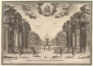 Dritte Szene, der Garten der Venus, aus 