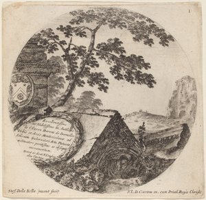 Titelseite für "Paysages et ruines de Rome"