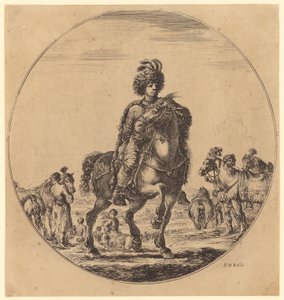 Ungarischer Reiter von Stefano della Bella