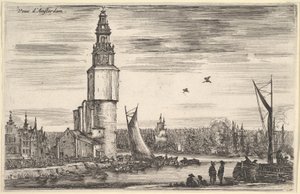 Ansicht von Amsterdam, aus „Ansichten von Seehäfen“
