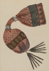Perlenbeutel, ca. 1940 von Stella Mosher