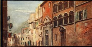 Haus der Heiligen Katharina, Siena, Illustration aus 
