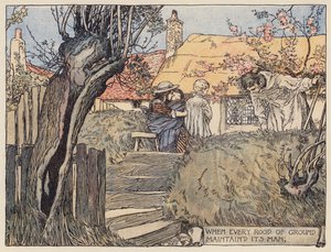 Illustration für Das verlassene Dorf von Oliver Goldsmith