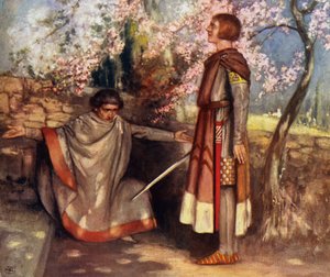 Heiliger Giovanni Gualberto und der Mörder