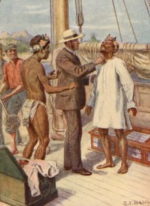 Illustration des Lebens von Bischof Patteson