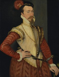 Robert Dudley, erster Earl of Leicester (1532/3–1588) von Steven van der Meulen