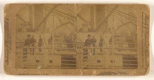 An Deck, Dampfer "Teutonic"