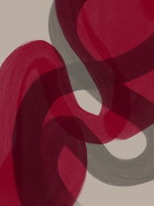 Abstrakter purpurroter Fluss