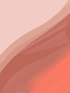 Warme Blush-Abstraktion von Studio Palette