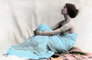 Lina Cavalieri als Fedora, ca. 1900-1905 von Studio Reutlinger
