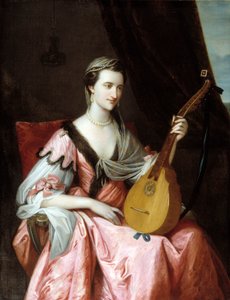 Mary Hopkinson, ca. 1764 von Studio of Benjamin West