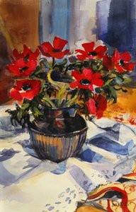 Rote Anemonen, 1994