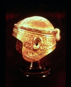 Elektrumhelm von König Mes-Kalem-Dug, ca. 2500-2400 v. Chr.