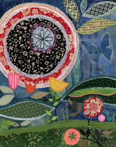 Verspielte Garten-Collage von Susan Black