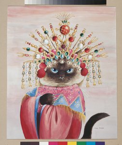 Illustration aus Cats Galore! A Compendium of Cultured Cats