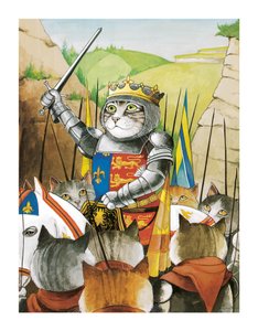 Illustration aus Shakespeare Cats: Poster Book von Susan Herbert