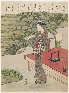 Ono no Komachi, ca. 1767