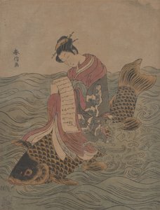 Parodie eines chinesischen Unsterblichen von Suzuki Harunobu