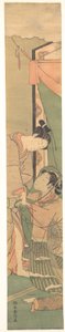 Trennung der Liebenden: Der Morgen danach von Suzuki Harunobu